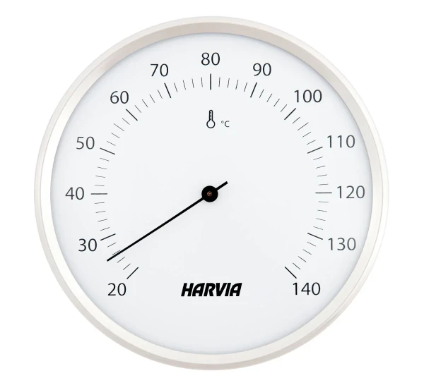 Harvia Termometer, Vit Vedeldade bastuaggregat frilagd